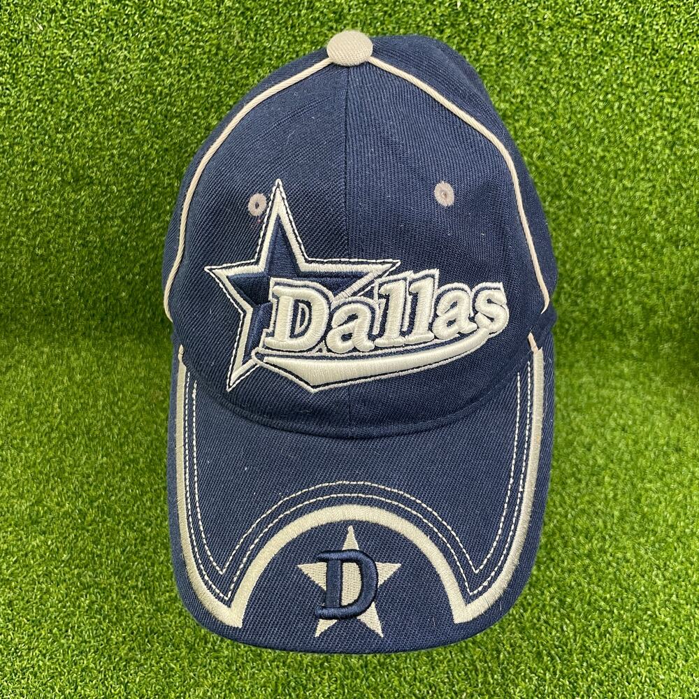NFL Dallas Cowboys Navy Embroiderd Nissi Adjustable Ball Cap OS